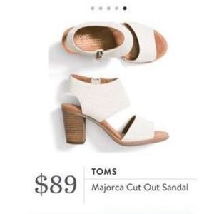 Toms Majorca Cut Out Sandal